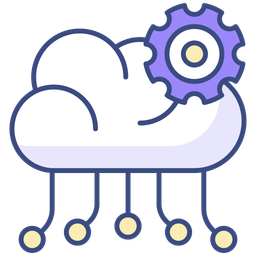 Cloud setting  Icon