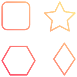 Basic shapes  Icon