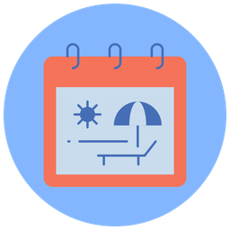 Calendar holidays  Icon