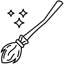 Besenstiel  Symbol