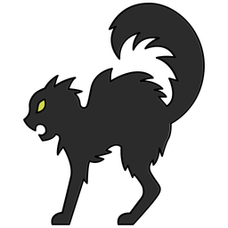 Black cat  Icon