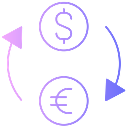 Geldwechsel  Symbol