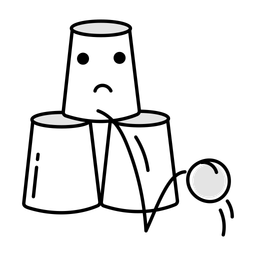 Bierpong  Symbol