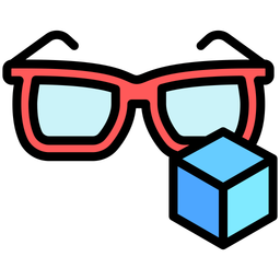 3d glasses  Icon