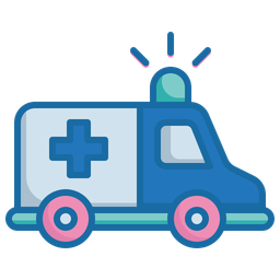 Krankenwagen  Symbol