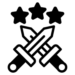 Gekreuzte Schwerter  Symbol