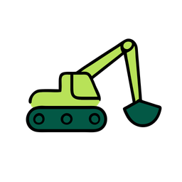 Excavator  Icon