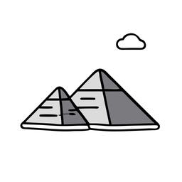 Pyramids of giza  Icon