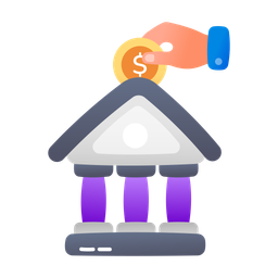 Bank deposit  Icon