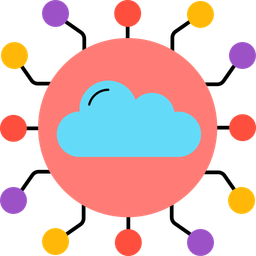 Cloud-Netzwerk  Symbol