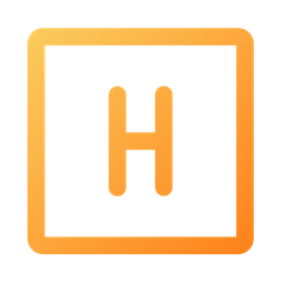 Hydrogen  Icon