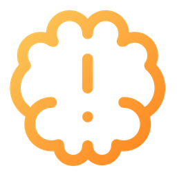 Brain Warning  Icon