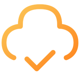 Cloud Check  Icon