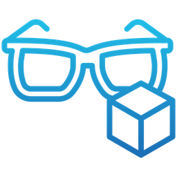 3D-Brille  Symbol