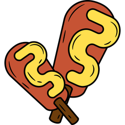 Corndog  Icon