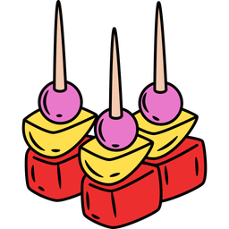 Fruit kabobs  Icon