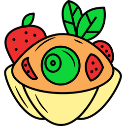 Greek yogurt fruit bites  Icon