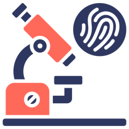 Biometrische Identifizierung  Symbol