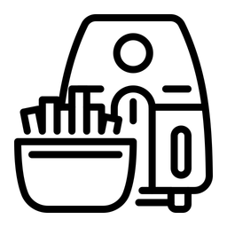 Heißluftfritteuse  Symbol