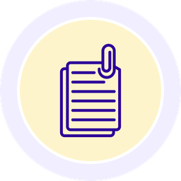 Attach paper  Icon