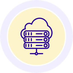 Cloud computing  Icon