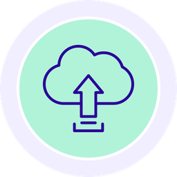 Cloud upload  Icon