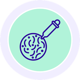 Bacteria testing  Icon