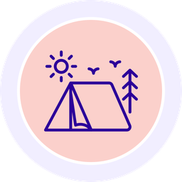 Camping tent  Icon