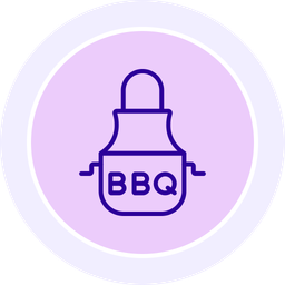 Bbq apron  Icon