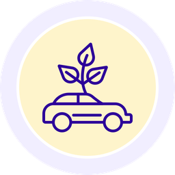 Eco friendly transportation  Icon