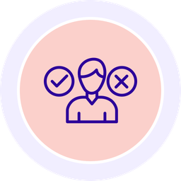 Decision making authority  Icon