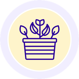 Flower pot  Icon