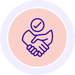 Effective partnership  Icon