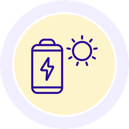 Solar battery  Icon