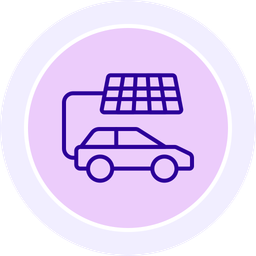 Carro solar  Ícone