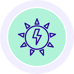 Solar energy  Icon