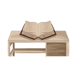 Book on desk  Icon