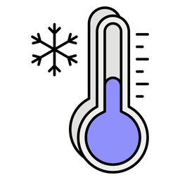 Temperatura fria  Ícone