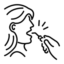 Zahnuntersuchung  Symbol