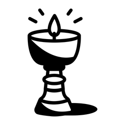 Kerzenhalter  Symbol