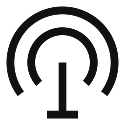 Internet-Antenne-  Symbol