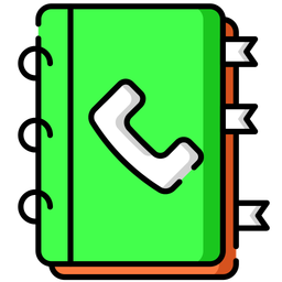 Contact Book  Icon