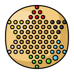 Chinesisches Damespiel  Symbol