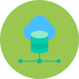 Cloud Database  Icon