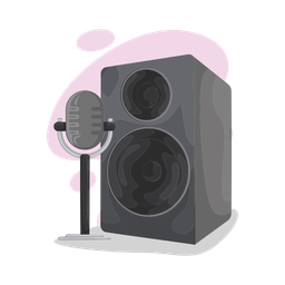 Microphone and speaker  Icon