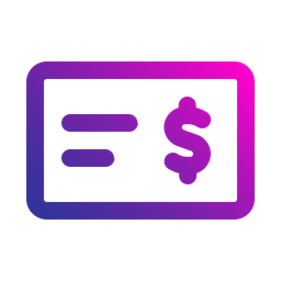 Cheque  Icon