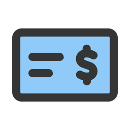 Cheque  Icon