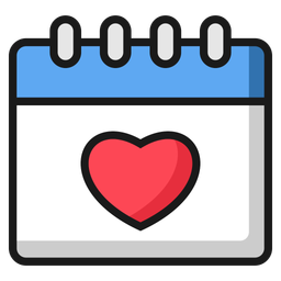 Love calendar  Icon