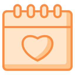 Love calendar  Icon