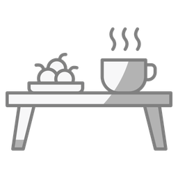 Mesa de café  Ícone